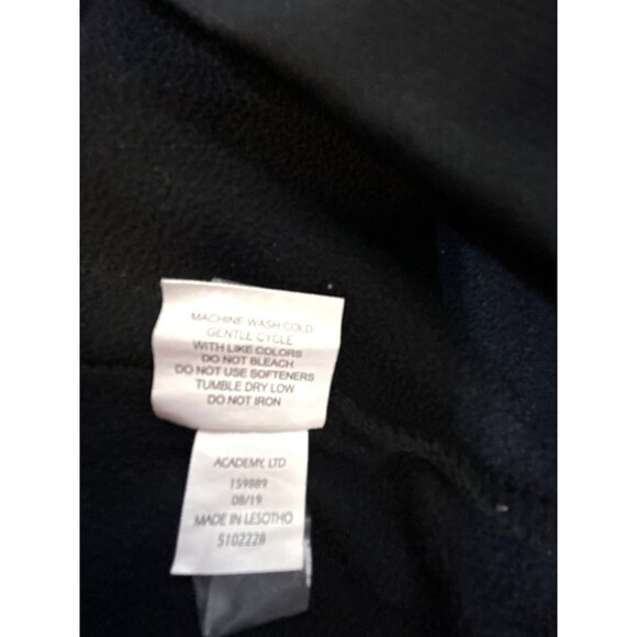 bcg Womens Pullover Hoodie Black/Gray Striped Missing Hoodie Drawstring Size XL - Picture 5 of 6